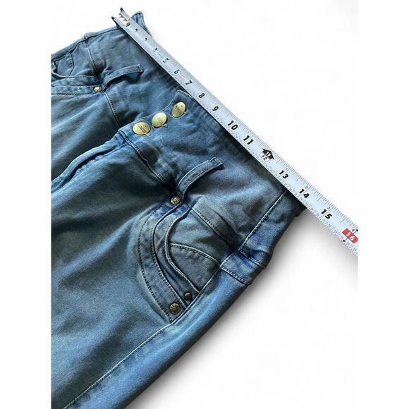 Nicolette Women’s Jeans Size US 10 High Rise Skinny Stretch Blue Denim Columbia - Picture 2 of 9